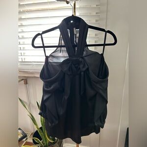 Black off the shoulder Karl Lagerfield sz small